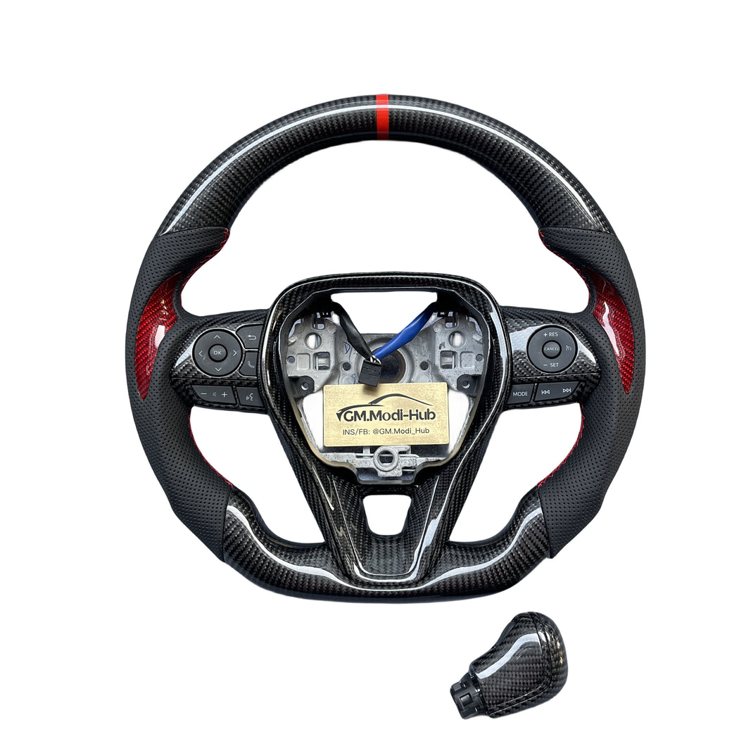 GM. Modi-Hub For Toyota 2019-2025 Corolla Hatchback / RAV4 Carbon Fiber Steering Wheel