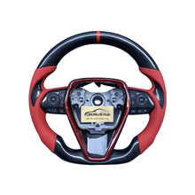 Load image into Gallery viewer, GM. Modi-Hub For Toyota 8th Gen 2018-2024 Camry XSE SE TRD / Avalon / Venza Carbon Fiber Steering Wheel
