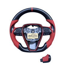 Load image into Gallery viewer, GM. Modi-Hub For Toyota 8th Gen 2018-2024 Camry XSE SE TRD / Avalon / Venza Carbon Fiber Steering Wheel
