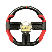 Load image into Gallery viewer, Real Carbon Fiber Steering Wheel For Ford Mustang 2010-2014 | GM. Modi-Hub
