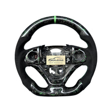 Load image into Gallery viewer, Forged Carbon Fiber &amp; Green Flakes Steering Wheel For Honda CRV 2012-2016 | GM. Modi-Hub
