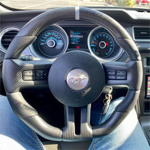 Load image into Gallery viewer, For Ford 2010-2014 Mustang Carbon Fiber Steering Wheel | GM. Modi-Hub
