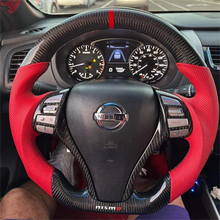 Load image into Gallery viewer, Carbon Fiber Steering Wheel For Nissan 2013-2018 Altima | GM. Modi-Hub
