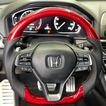 Load image into Gallery viewer, Sporty Carbon Fiber Steering Wheel For Honda Accord Insight | GM. Modi-Hub
