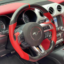 Load image into Gallery viewer, Carbon Fiber Steering Wheel For Ford Mustang 2019 | GM. Modi-Hub
