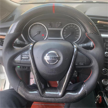 Load image into Gallery viewer, Carbon Fiber Steering Wheel For Nissan Maxima 2016-2018 | GM. Modi-Hub
