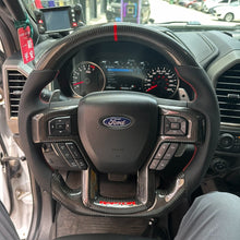Load image into Gallery viewer, Carbon Fiber Steering Wheel For Ford 2015-2020 F150 Raptor | GM. Modi-Hub
