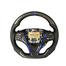 Load image into Gallery viewer, Sporty Carbon Fiber Steering Wheel For Acura TLX 2015-2020 | MDX 2014-2020 | GM. Modi-Hub

