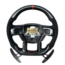 Load image into Gallery viewer, Carbon Fiber Steering Wheel For Ford F150 Raptor | F250 | F350 | GM. Modi-Hub
