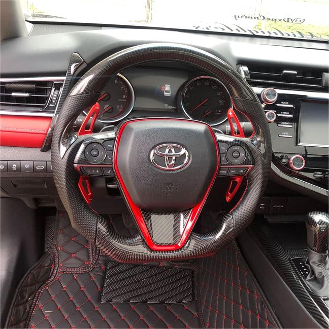 GM. Modi-Hub For Toyota 8th Gen 2018-2023 Camry XSE SE TRD / Avalon /Venza Carbon Fiber Steering Wheel