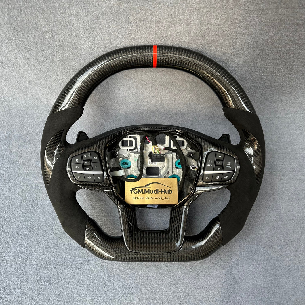 GM. Modi-Hub For Ford 2020-2023 Explorer Carbon Fiber Steering Wheel