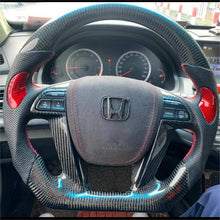 Load image into Gallery viewer, GM. Modi-Hub For Honda Accord 2008-2012 / 2009-2015 Pilot / 2011-2017 Odyssey Carbon Fiber Steering Wheel
