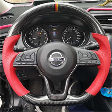 Load image into Gallery viewer, GM. Modi-Hub For Nissan 2018-2023 leaf Kicks / 2019-2023 Altima Versa Sentra / 2020-2023 Juke Carbon Fiber Steering Wheel
