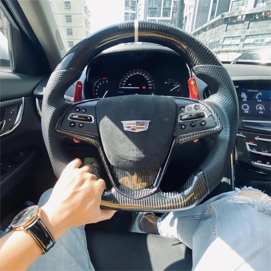 GM. Modi-Hub For Cadillac 2013-2019 ATS / 2014-2016 ELR / 2014-2019 CTS Carbon Fiber Steering Wheel