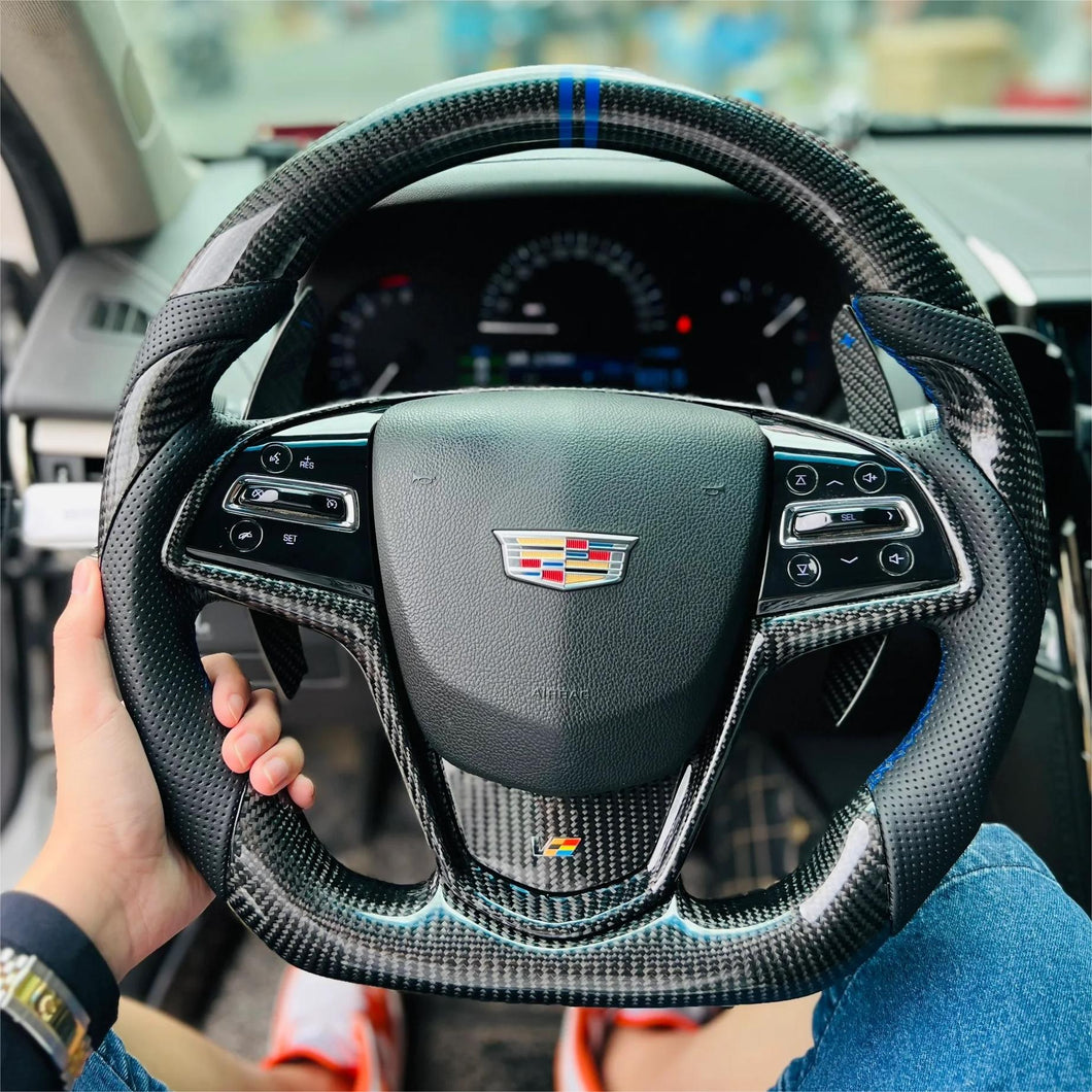 GM. Modi-Hub For Cadillac 2013-2019 ATS / 2014-2016 ELR / 2014-2019 CTS Carbon Fiber Steering Wheel