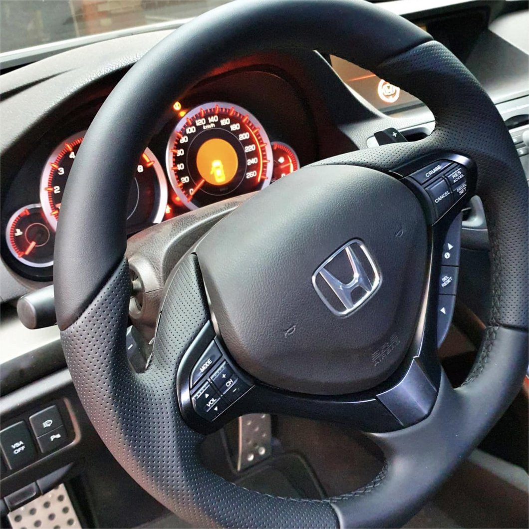 GM. Modi-Hub For Acura 2009-2014 TSX / Honda CU2 Leather Steering Wheel
