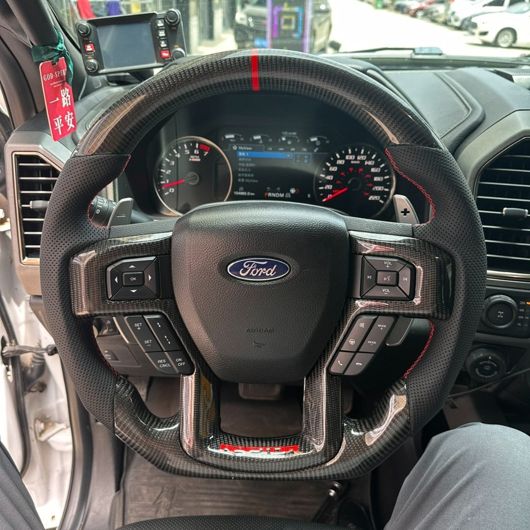 GM. Modi-Hub For Ford 2018-2020 F150 Raptor / 2017-2022 F250/ 2017-2022 F350 Carbon Fiber Steering Wheel