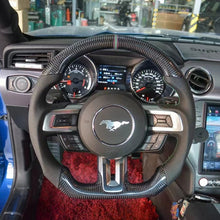 Load image into Gallery viewer, GM. Modi-Hub For Ford 2018-2023 Mustang Carbon Fiber Steering Wheel
