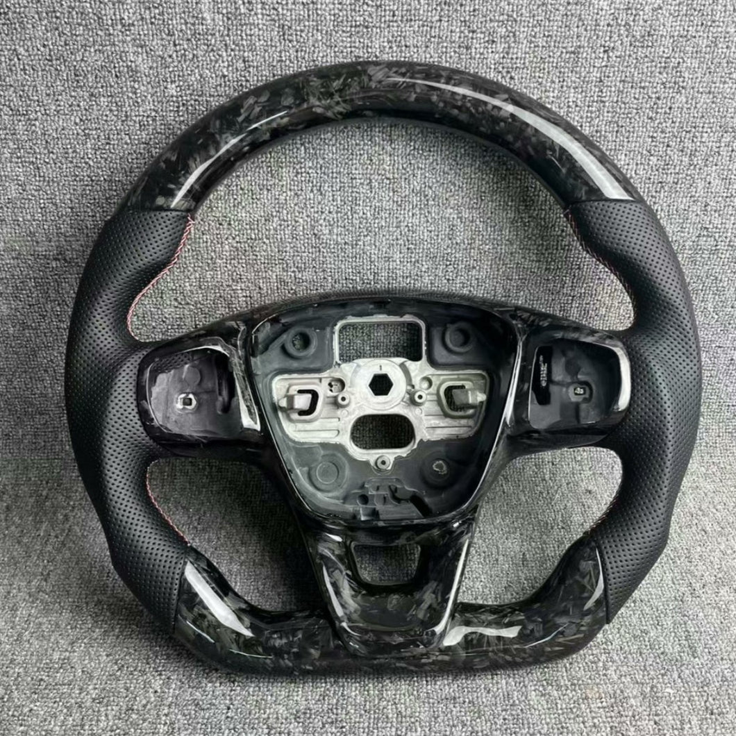 GM. Modi-Hub For Ford 2018-2021 Fiesta / 2018-2021 Focus MK4/2020-2023 BroncoSport /2020-2021 Escape/ 2023 E-Transit Carbon Fiber Steering Wheel