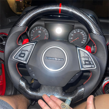 Load image into Gallery viewer, GM. Modi-Hub For  Chevrolet 2016-2022 Camaro Carbon Fiber Steering Wheel
