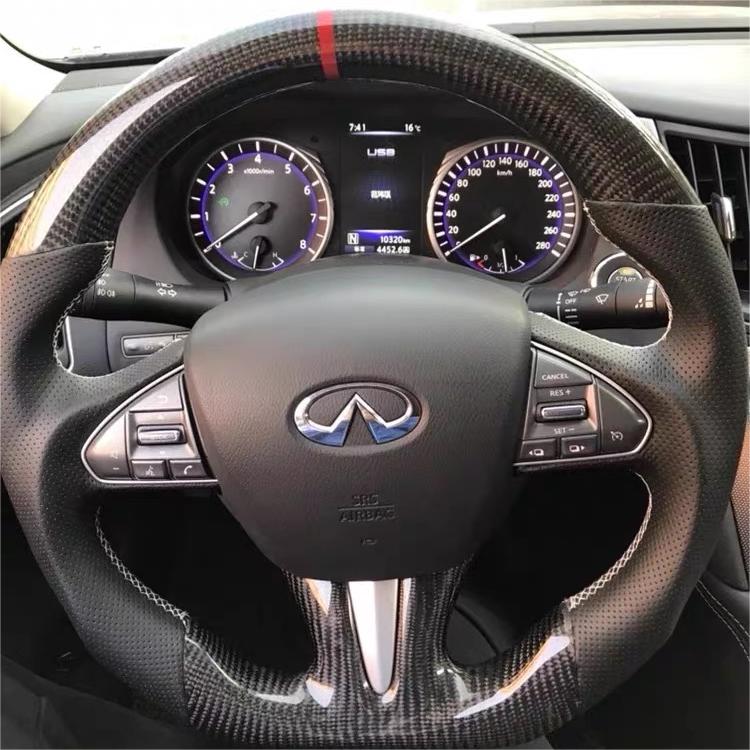 GM. Modi-Hub For Infiniti 2013-2017 Q50 Q50L Carbon Fiber Steering Wheel