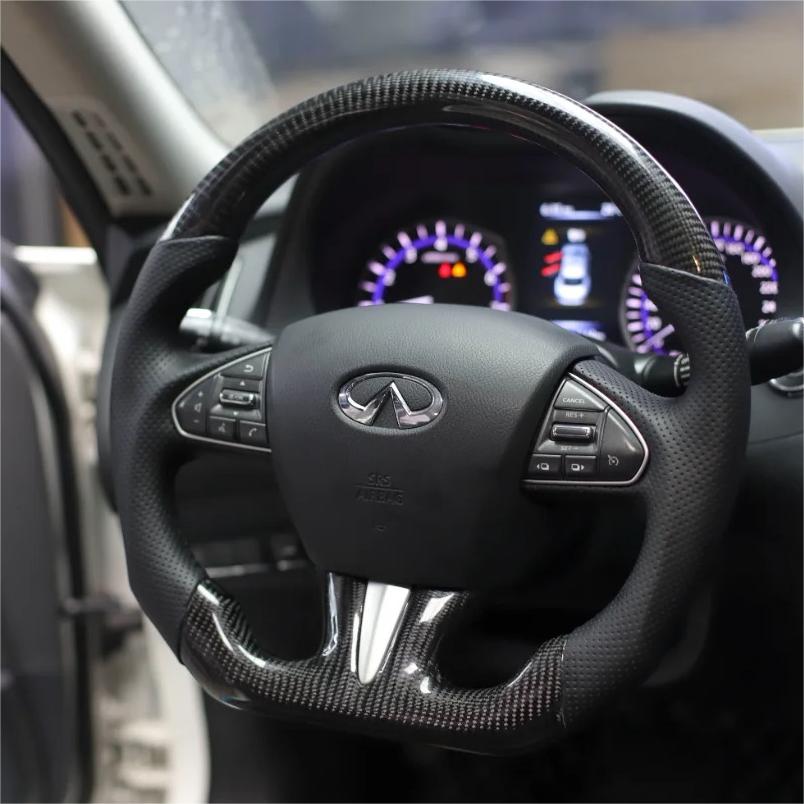 GM. Modi-Hub For Infiniti 2013-2017 Q50 Q50L Carbon Fiber Steering Wheel