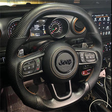 Load image into Gallery viewer, GM. Modi-Hub For Jeep 2019-2024 Wrangler / 2018-2024 Gladiator Carbon Fiber Steering Wheel
