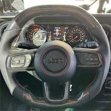 Load image into Gallery viewer, GM. Modi-Hub For Jeep 2019-2024 Wrangler / 2018-2024 Gladiator Carbon Fiber Steering Wheel
