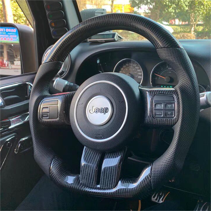 GM. Modi-Hub For Jeep 2011-2018 Wrangler Carbon Fiber Steering Wheel