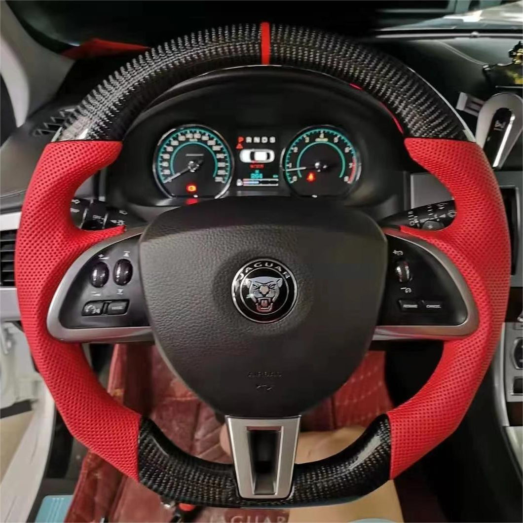 GM. Modi-Hub For Jaguar 2007-2009 XK XKR / 2008-2015 XF Carbon Fiber Steering Wheel