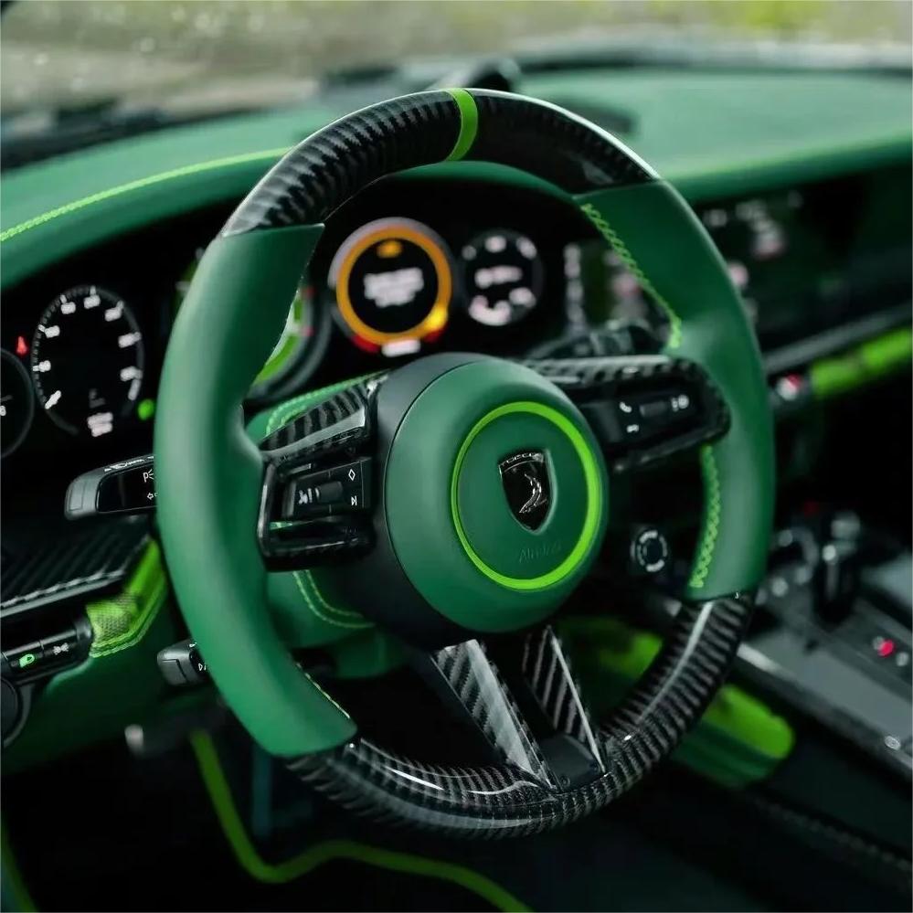 GM. Modi-Hub For Porsche 2020-2021 Taycan / 2020-2024 911 Carbon Fiber Steering Wheel