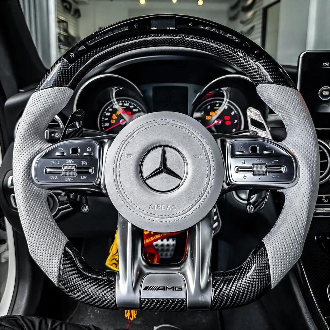 GM. Modi-Hub For Benz AMG W177 W205 W213 C118 R231 X247 X253 W167 X167 W463 Carbon Fiber Steering Wheel