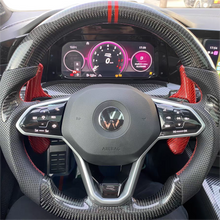 Load image into Gallery viewer, GM. Modi-Hub For VW 2020+ Golf 8 MK8 GTI Passat B8 Jetta Arteon Tiguan Atlas Taos Carbon Fiber Steering Wheel
