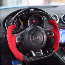 Load image into Gallery viewer, GM. Modi-Hub For Audi 2008-2015 TT MK2 R8 TT TTS TTRS Carbon Fiber Steering Wheel
