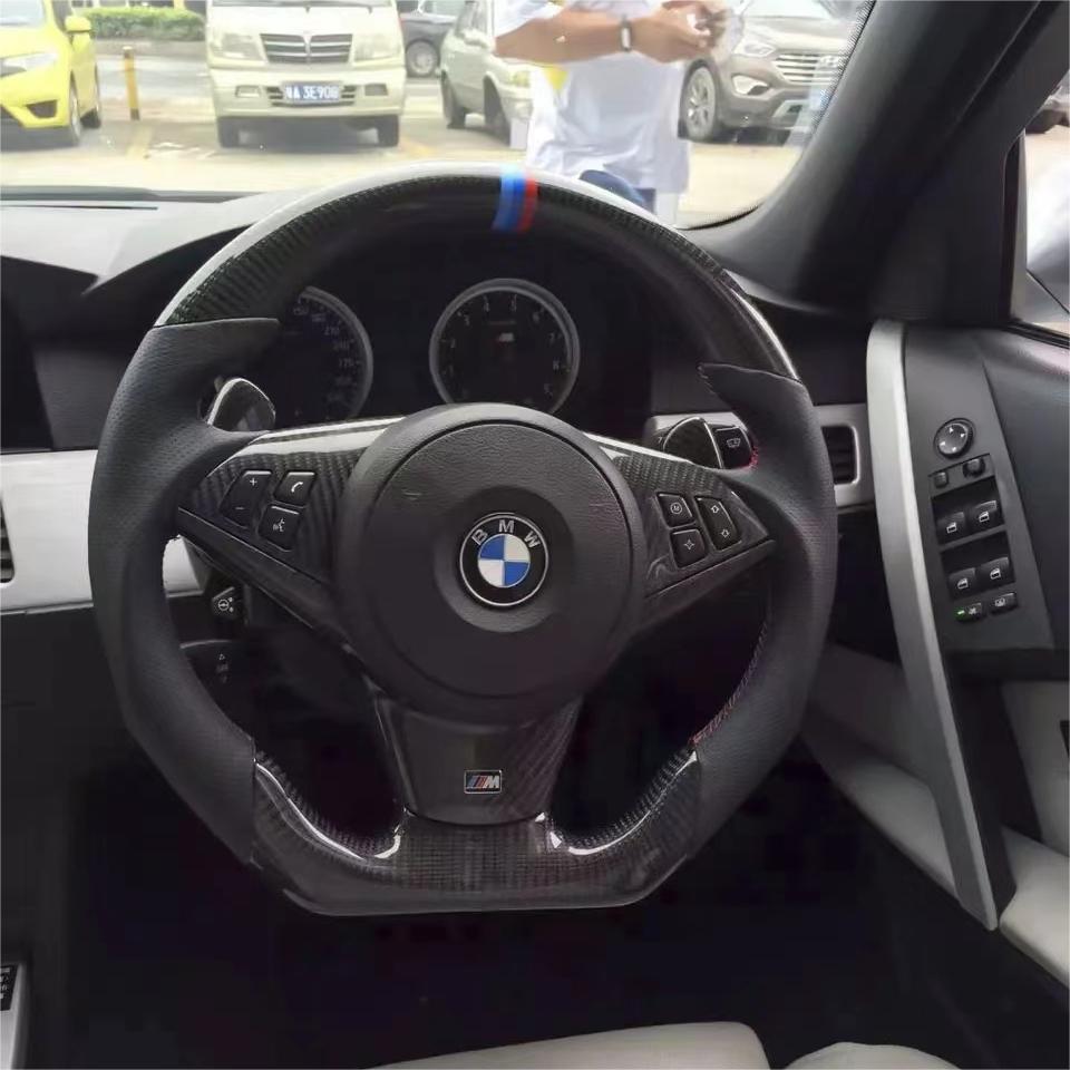 GM. Modi-Hub For BMW E60 E61 E63 E64 Carbon Fiber Steering Wheel
