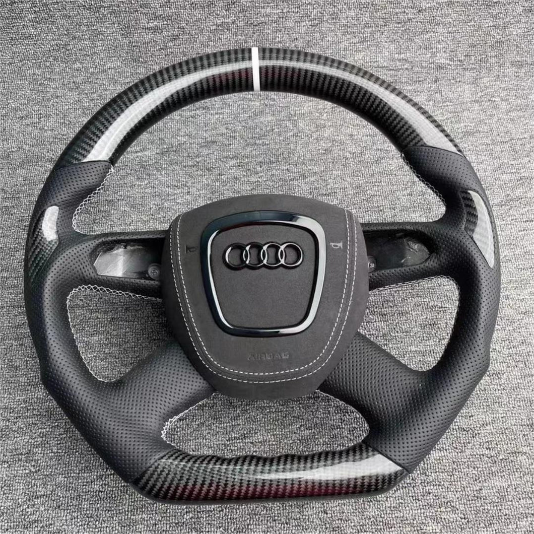 GM. Modi-Hub For Audi A3 A4 A6 A7 A8 Q5 Q7 S4 S6 Carbon Fiber Steering Wheel