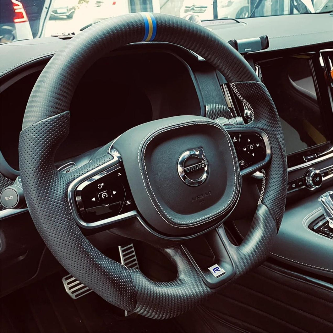 GM. Modi-Hub For Volvo 2019-2023 XC90 Carbon Fiber Steering Wheel