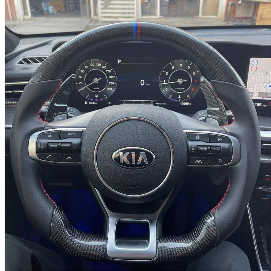 GM. Modi-Hub For Kia 2021 K5 Carbon Fiber Steering Wheel