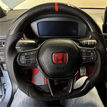 Load image into Gallery viewer, For Honda 6th gen CRV Carbon Fiber Steering Wheel | GM. Modi-Hub
