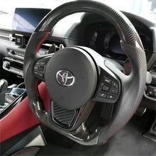 Load image into Gallery viewer, Carbon Fiber Steering Wheel For Toyota Supra MK5 2020-2026 | GM. Modi-Hub
