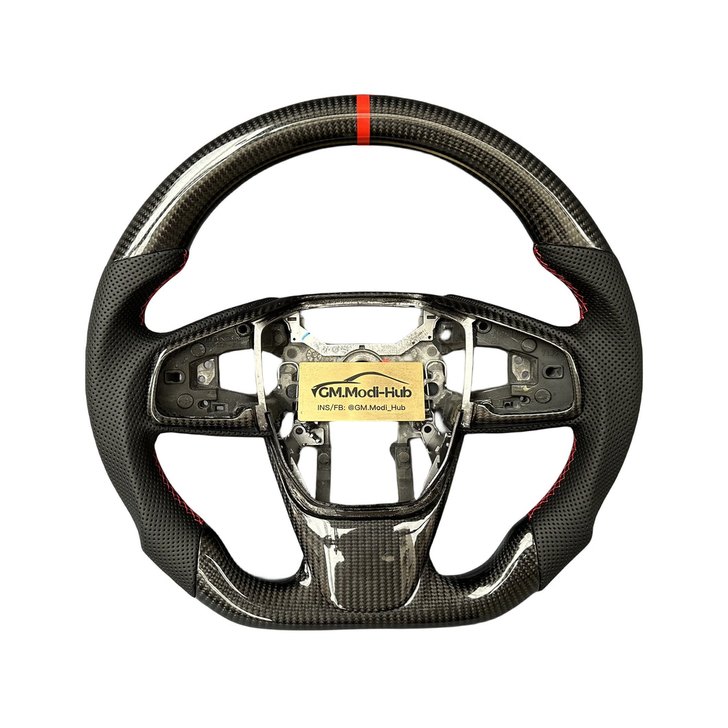 GM. Modi-Hub For Honda 5th Gen CRV 2017-2018 Carbon Fiber Steering Wheel