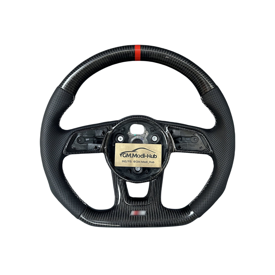 GM. Modi-Hub For Audi B9 A3 A4 A5 S3 S4 S5 RS3 RS4 RS5 Sport Carbon Fiber Steering Wheel