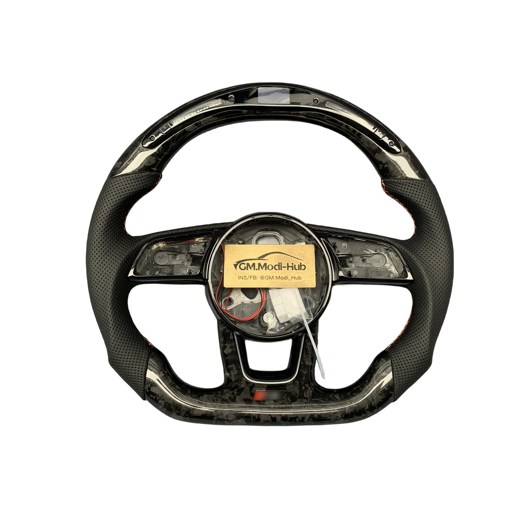 GM. Modi-Hub For Audi B9 A3 A4 A5 S3 S4 S5 RS3 RS4 RS5 Sport Carbon Fiber Steering Wheel