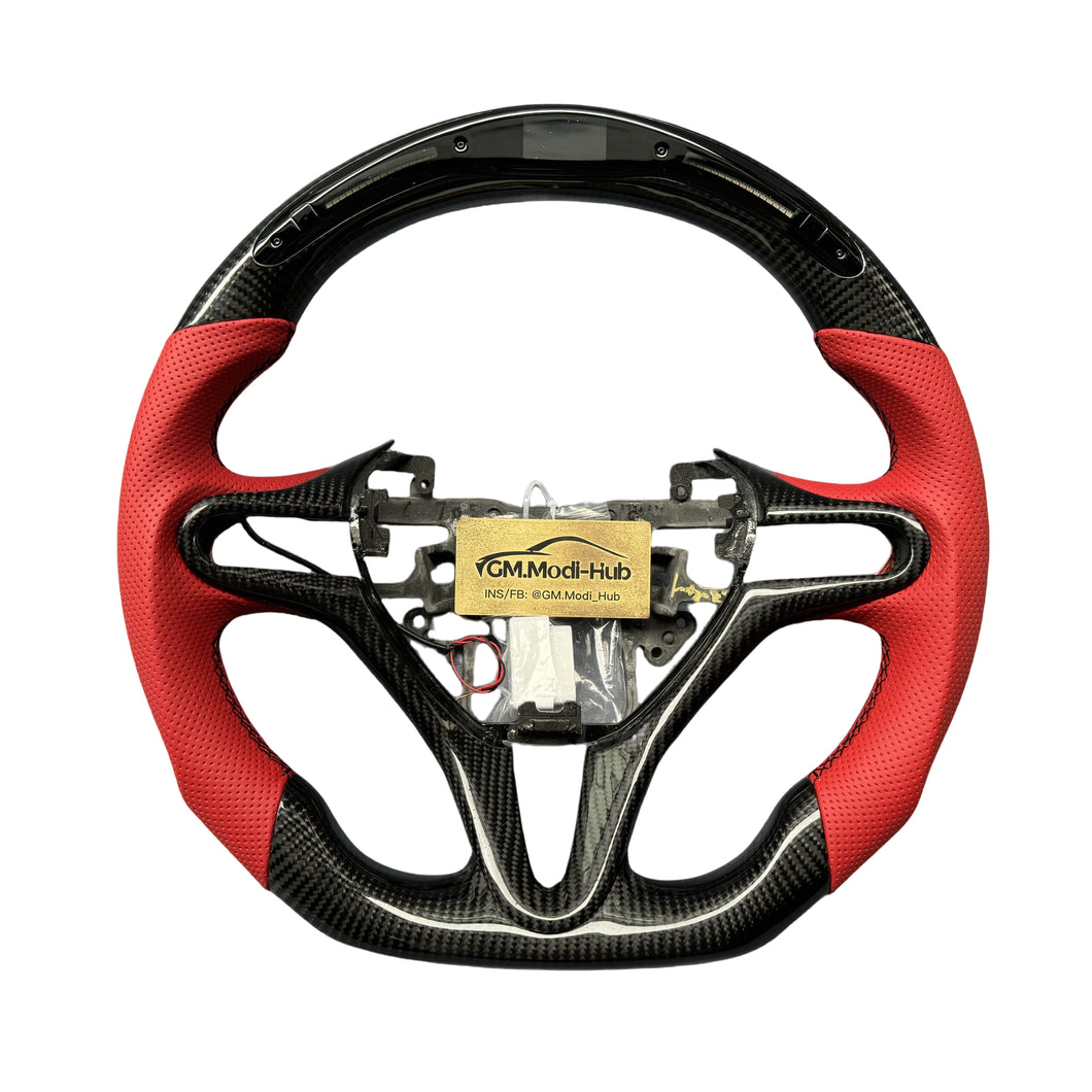 GM. Modi-Hub For Honda 8th gen Civic 2006-2011 Carbon Fiber Steering Wheel