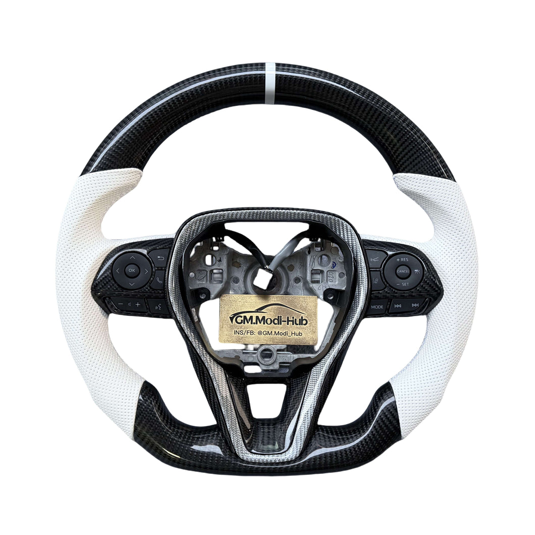GM. Modi-Hub For Toyota 2019-2023 Corolla Hatchback /2019-2023 RAV4 / 2020-2022 Levin Carbon Fiber Steering Wheel