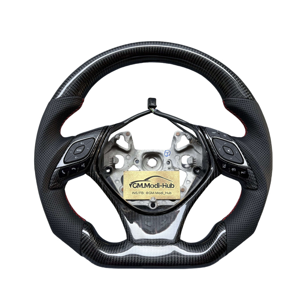 GM. Modi-Hub For Toyota 2018-2023 CHR Carbon Fiber Steering Wheel