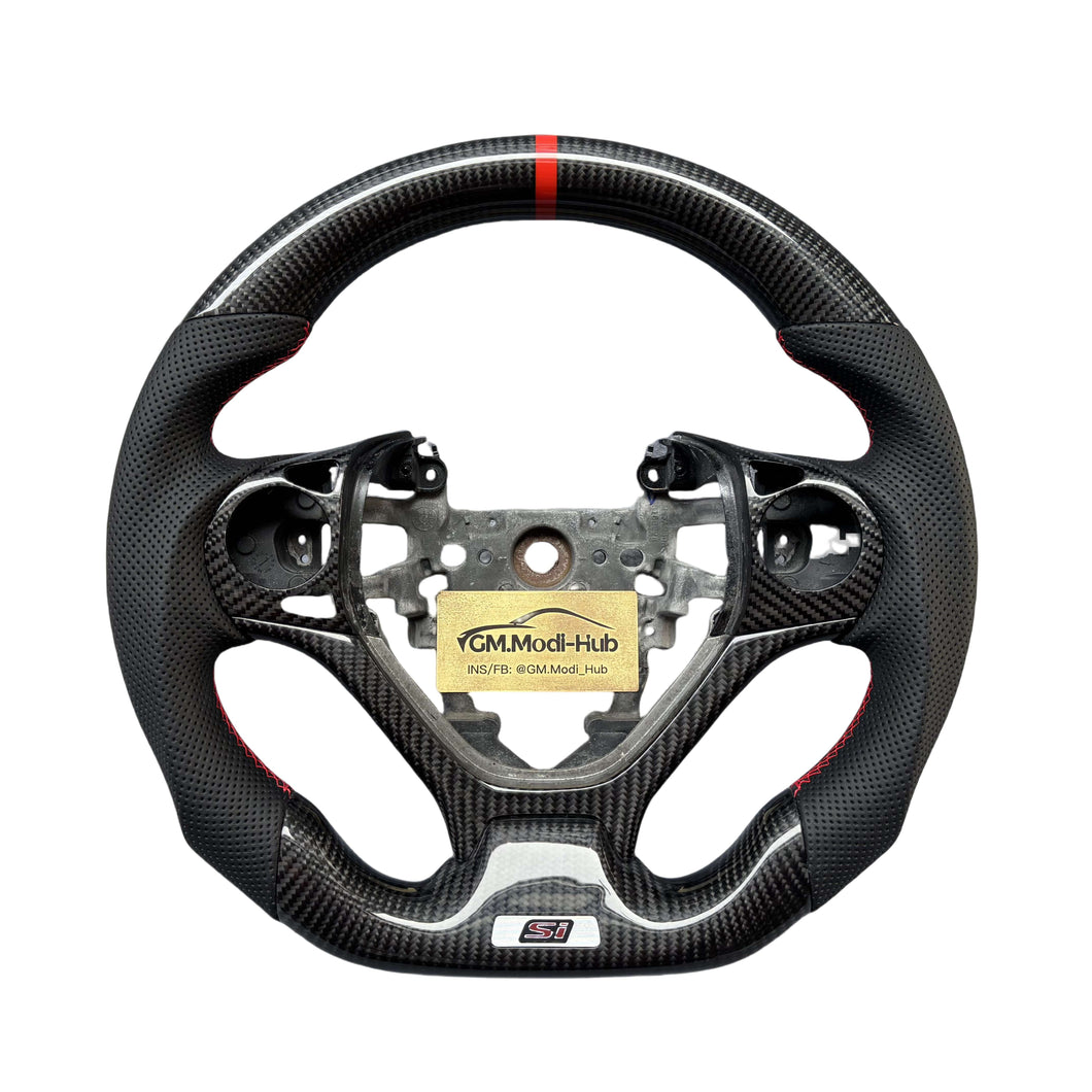 GM. Modi-Hub For Honda 9th gen Civic 2012-2015 Carbon Fiber Steering Wheel