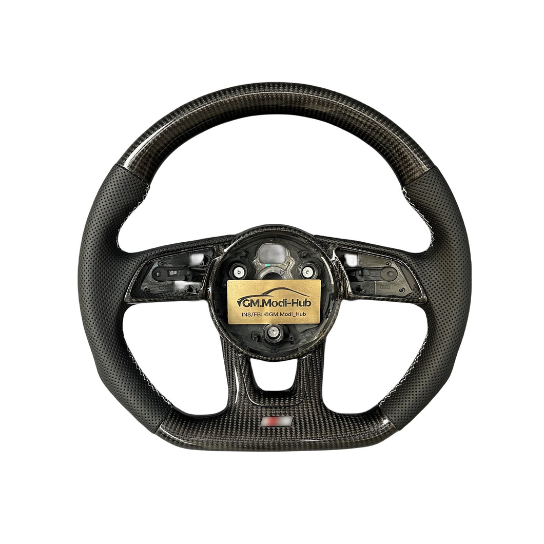 GM. Modi-Hub For Audi B9 A3 A4 A5 S3 S4 S5 RS3 RS4 RS5 Sport Carbon Fiber Steering Wheel