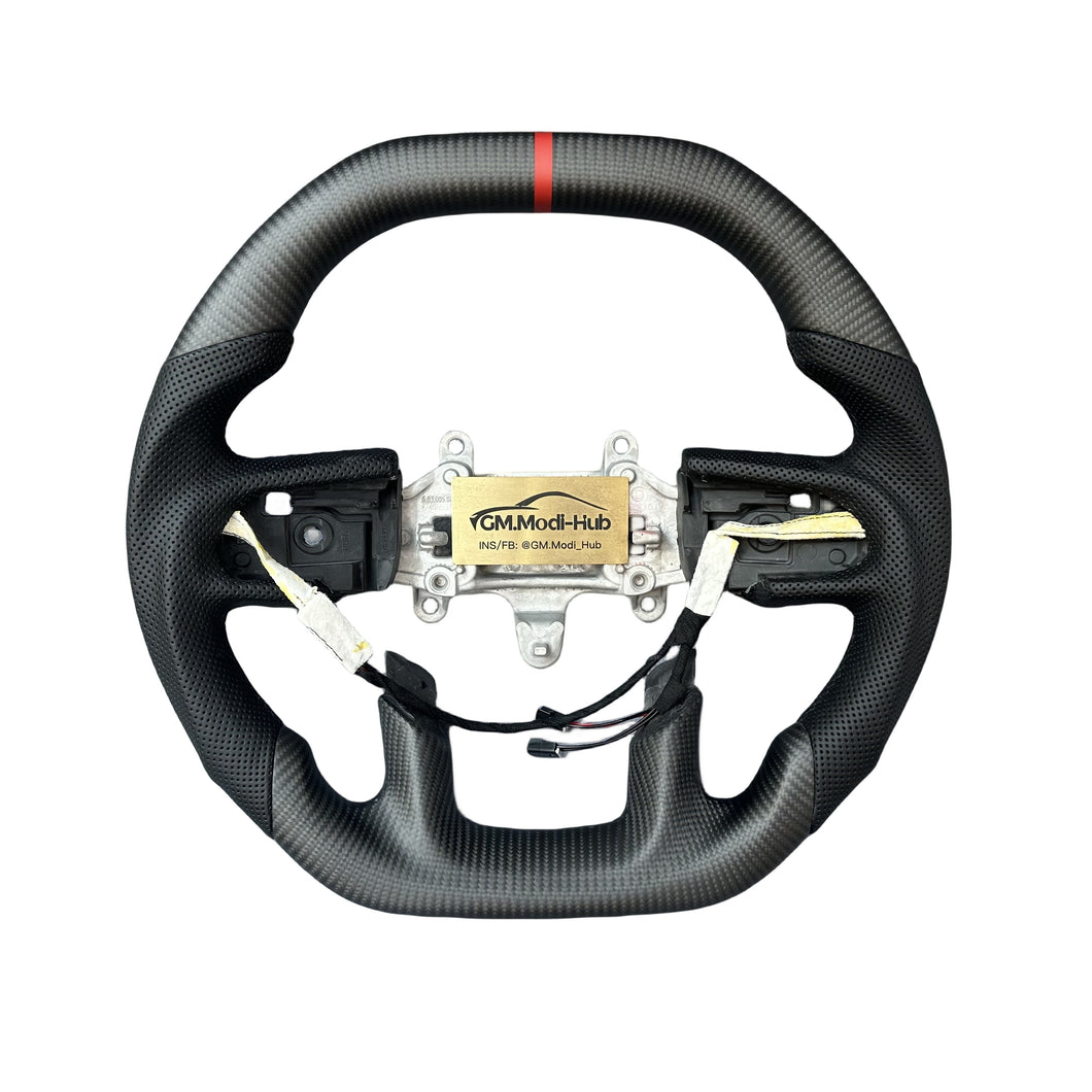 GM. Modi-Hub For 2019-2023 Dodge Ram 1500 2500 3500 Carbon Fiber Steering Wheel