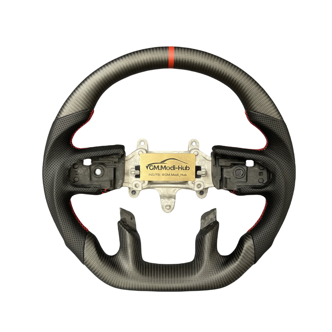 GM. Modi-Hub For 2019-2023 Dodge Ram 1500 2500 3500 Carbon Fiber Steering Wheel